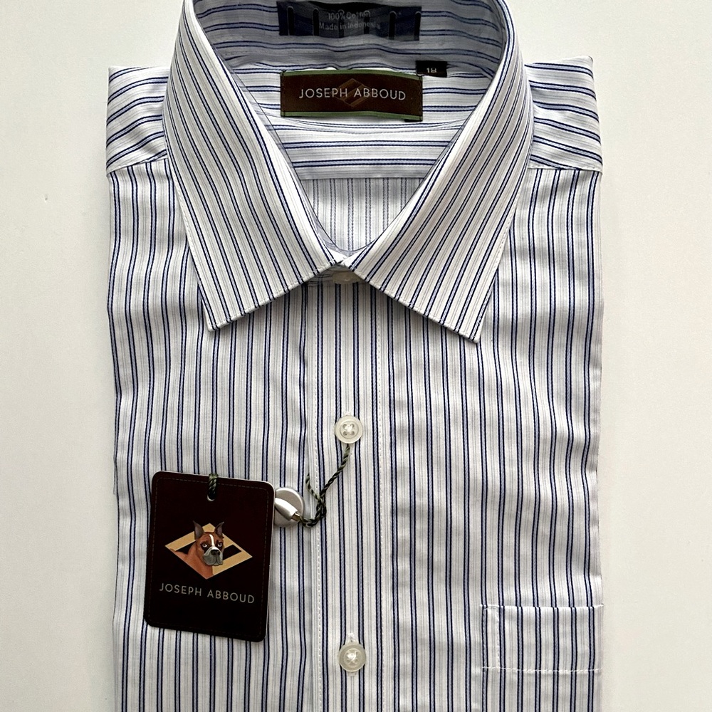 Boy’s Joseph Abboud 100% cotton striped dress shirt